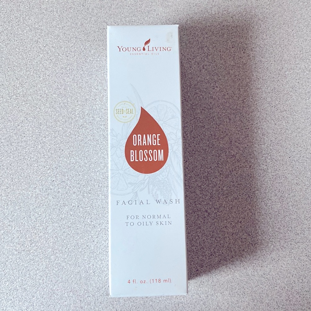 Young living Orange Blossom face wash